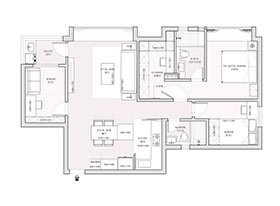 駿景花園-125㎡現代簡約
